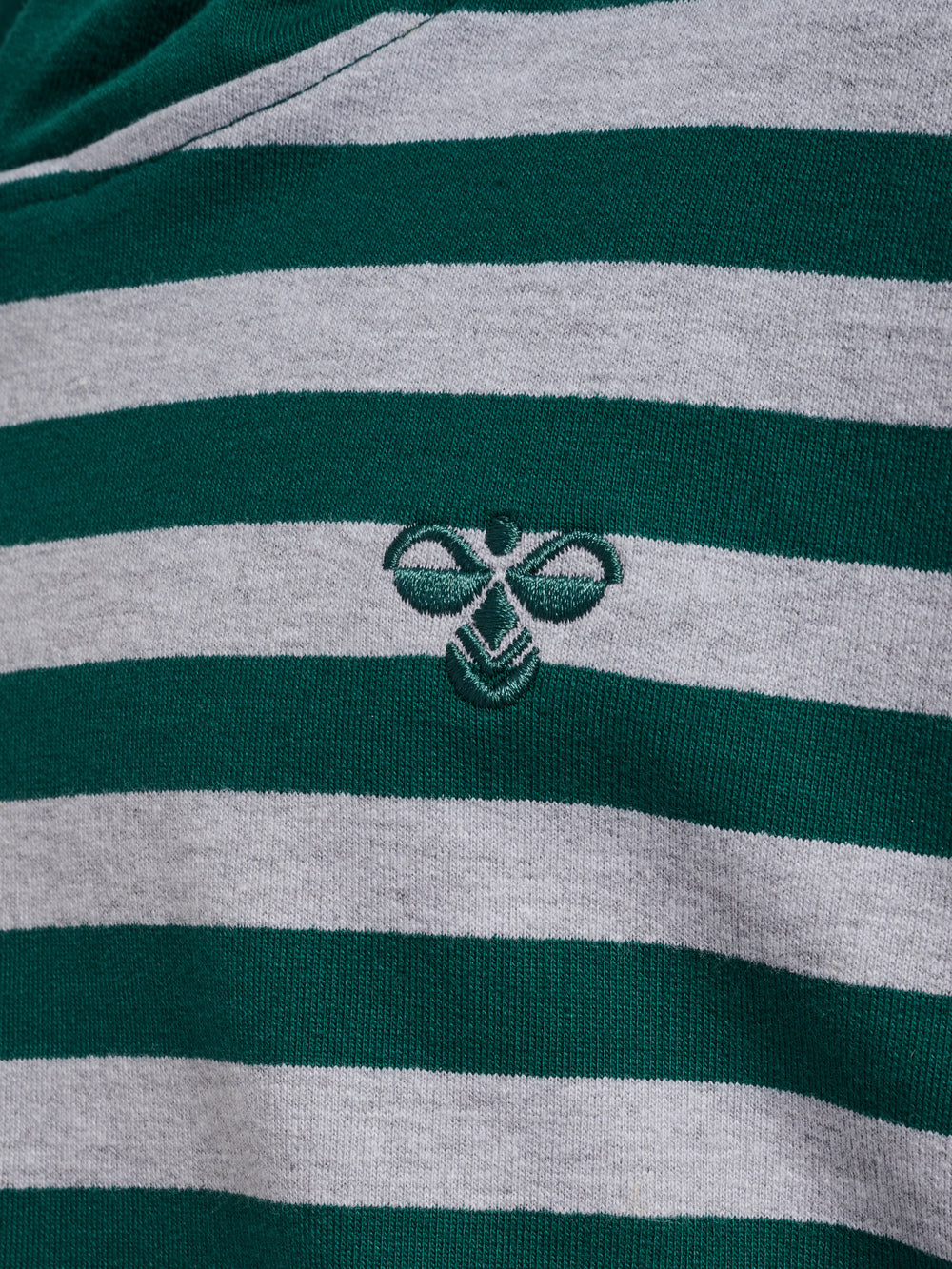 HUMMEL Conelly Boxy Contrast Hoodie Kind (forest biome)