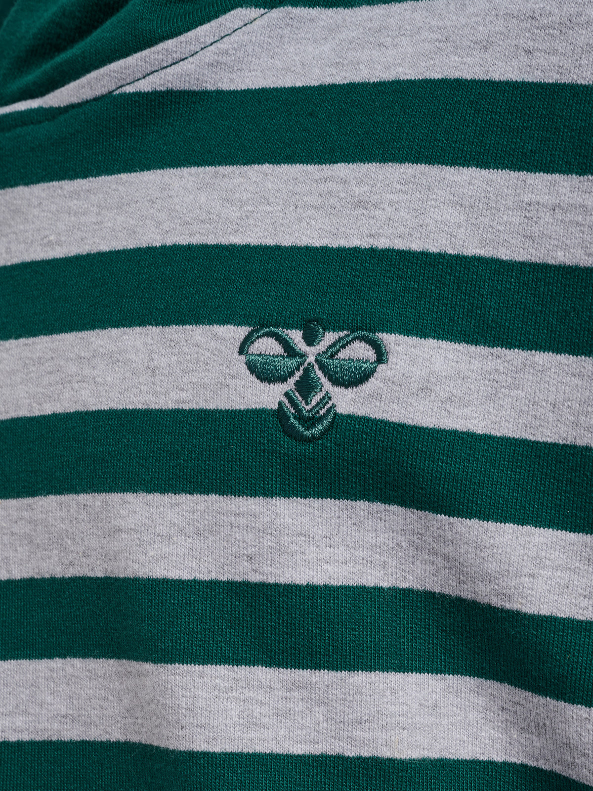 HUMMEL Conelly Boxy Contrast Hoodie Kind (forest biome)