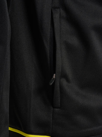 HUMMEL Core 2.0 Track Zip Jacket (black/blazing yellow)