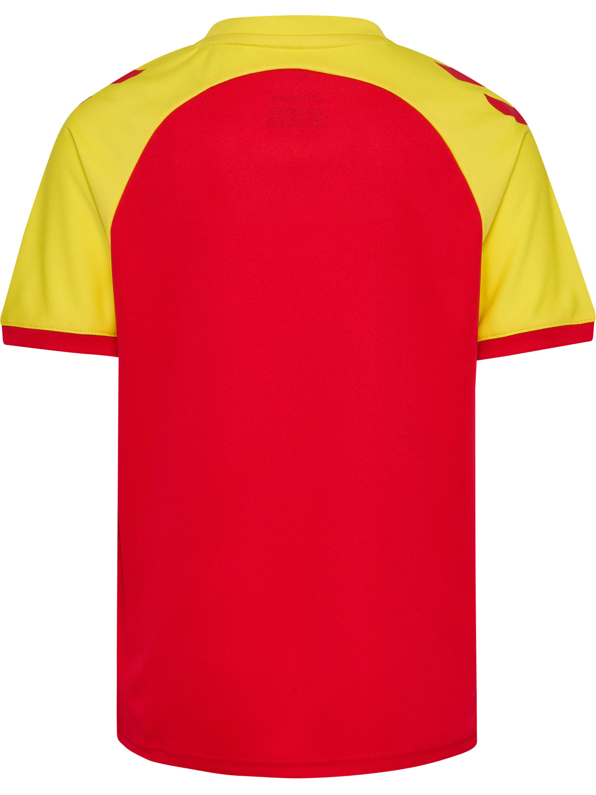 HUMMEL Match League Jersey S/S Kind (true red/blazing yellow)