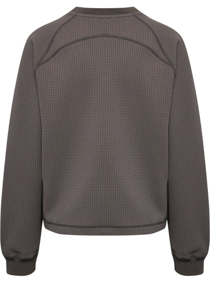 HUMMEL Soft Waffle T-Shirt L/S Damen (falcon)