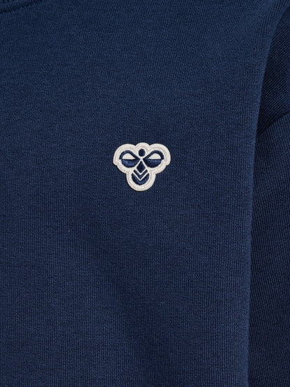 HUMMEL Loose Crewneck Bee Kind (dress blues)