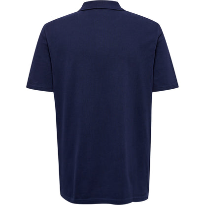 HUMMEL Red Classic Polo (marine)