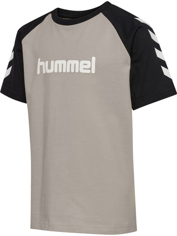 HUMMEL Logo T-Shirt S/S Kind (rock ridge)