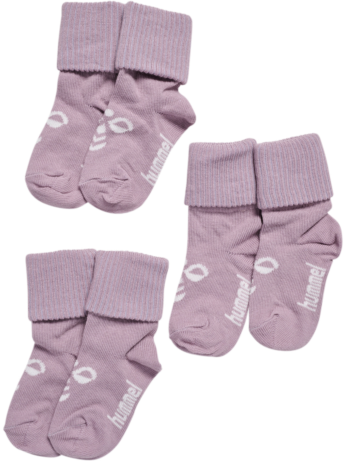 HUMMEL Mini Bee 3-Pack Sock Kind (sea fog)