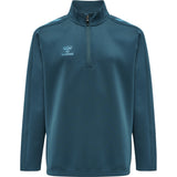 HUMMEL Core Xk Half Zip Poly Sweat Unisex Kind Blau