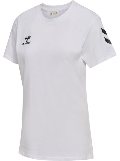 HUMMEL Go 2.0 Chevron T-Shirt S/S Damen (white)