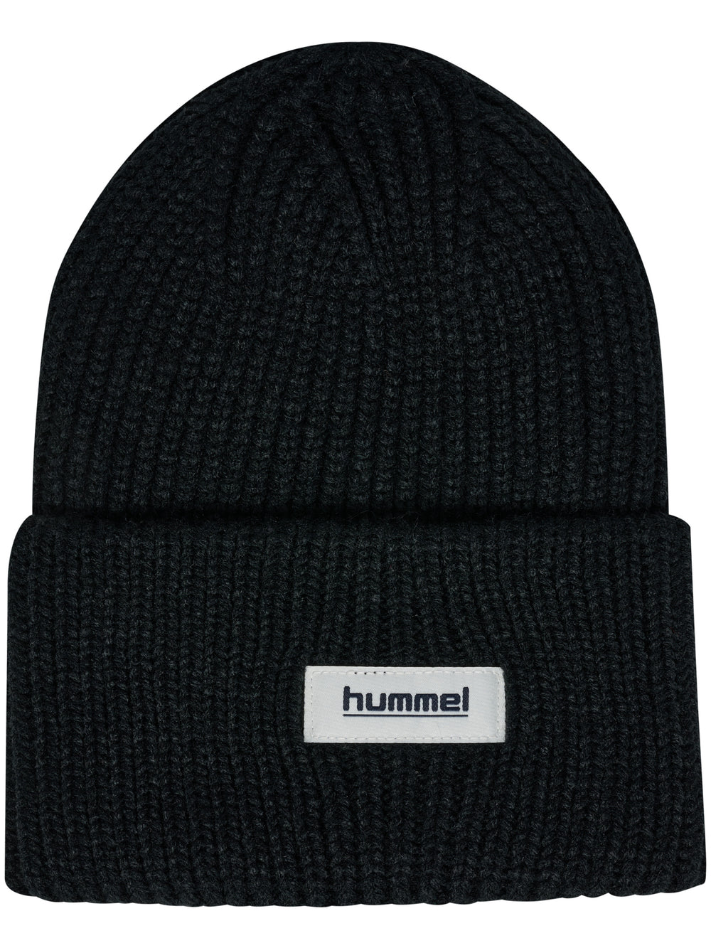 HUMMEL Heavy Rib Knit Beanie Kind (black)