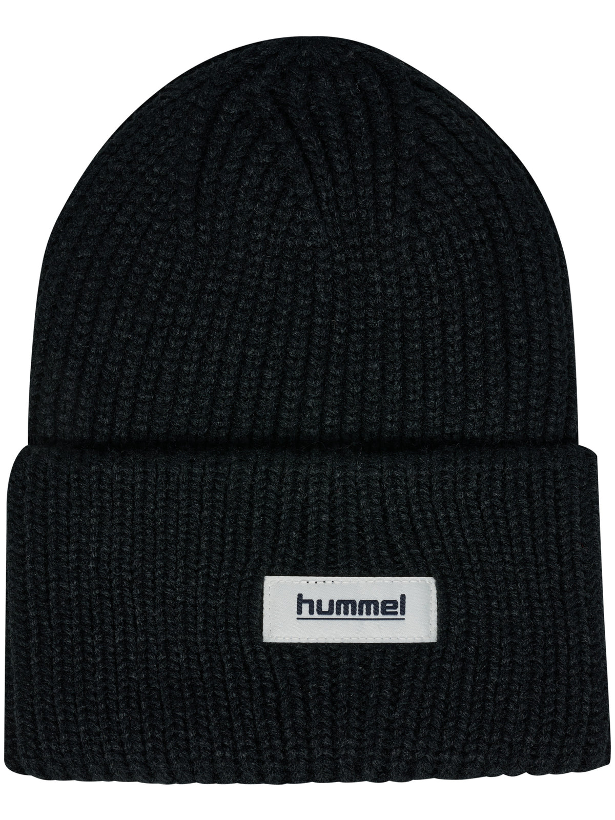 HUMMEL Heavy Rib Knit Beanie Kind (black)