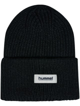 HUMMEL Heavy Rib Knit Beanie Kind (black)