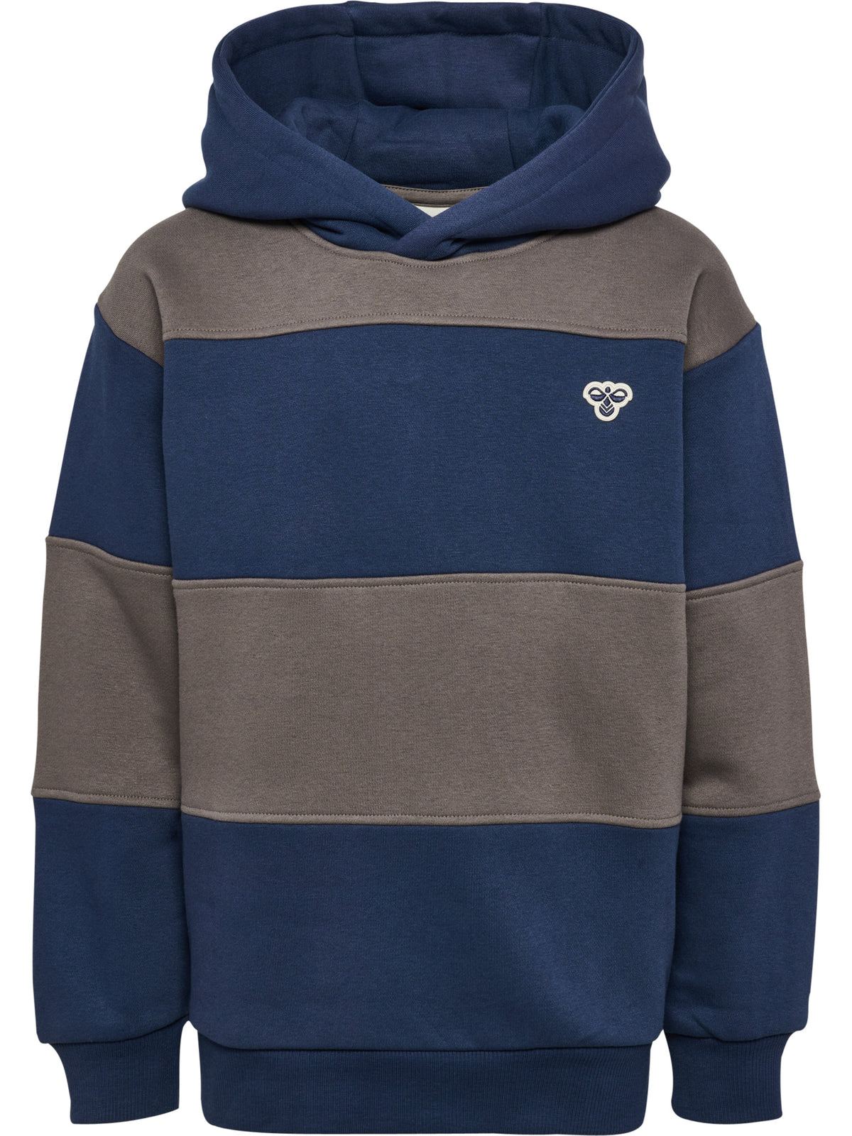 HUMMEL Loose Stripe Hoodie Bee Kind (dress blues)