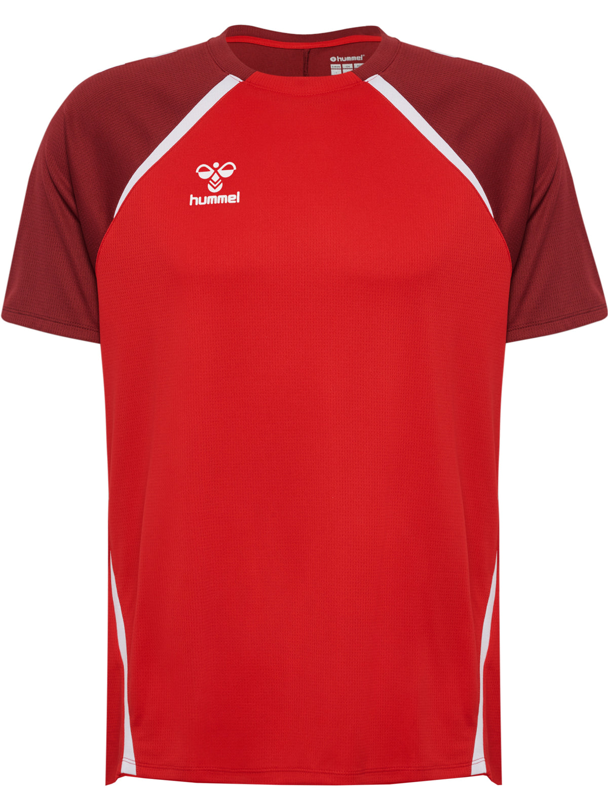 HUMMEL Lead 2.0 Jersey S/S (true red/maroon)