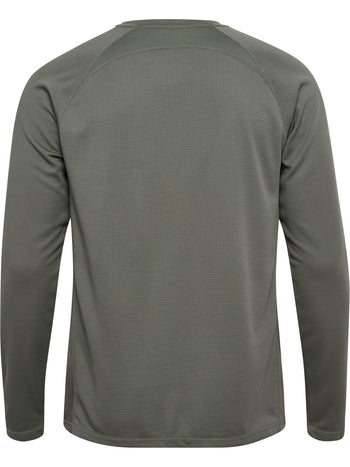HUMMEL Momentum T-Shirt L/S (castor gray)