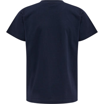 HUMMEL Red Basic T-Shirt S/S Kind (marine)