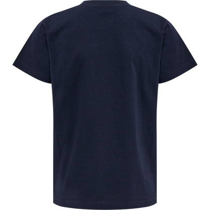 HUMMEL Red Basic T-Shirt S/S Kind (marine)