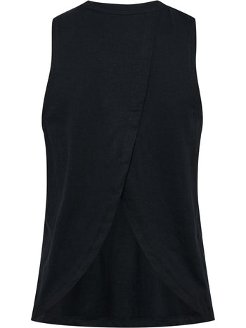 HUMMEL Soft Open Back Top Damen (black)