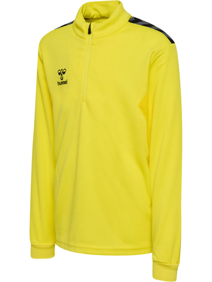 HUMMEL Authentic Half Zip Sweat Kind (blazing yellow)