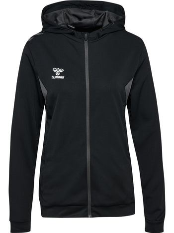 HUMMEL Authentic Pl Zip Hoodie Damen Schwarz