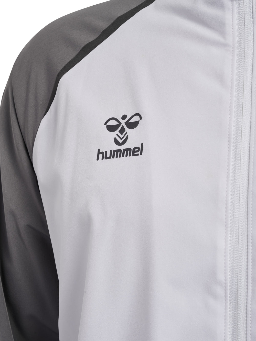 HUMMEL Lead 2.0 Woven Jacket (white/steel gray)