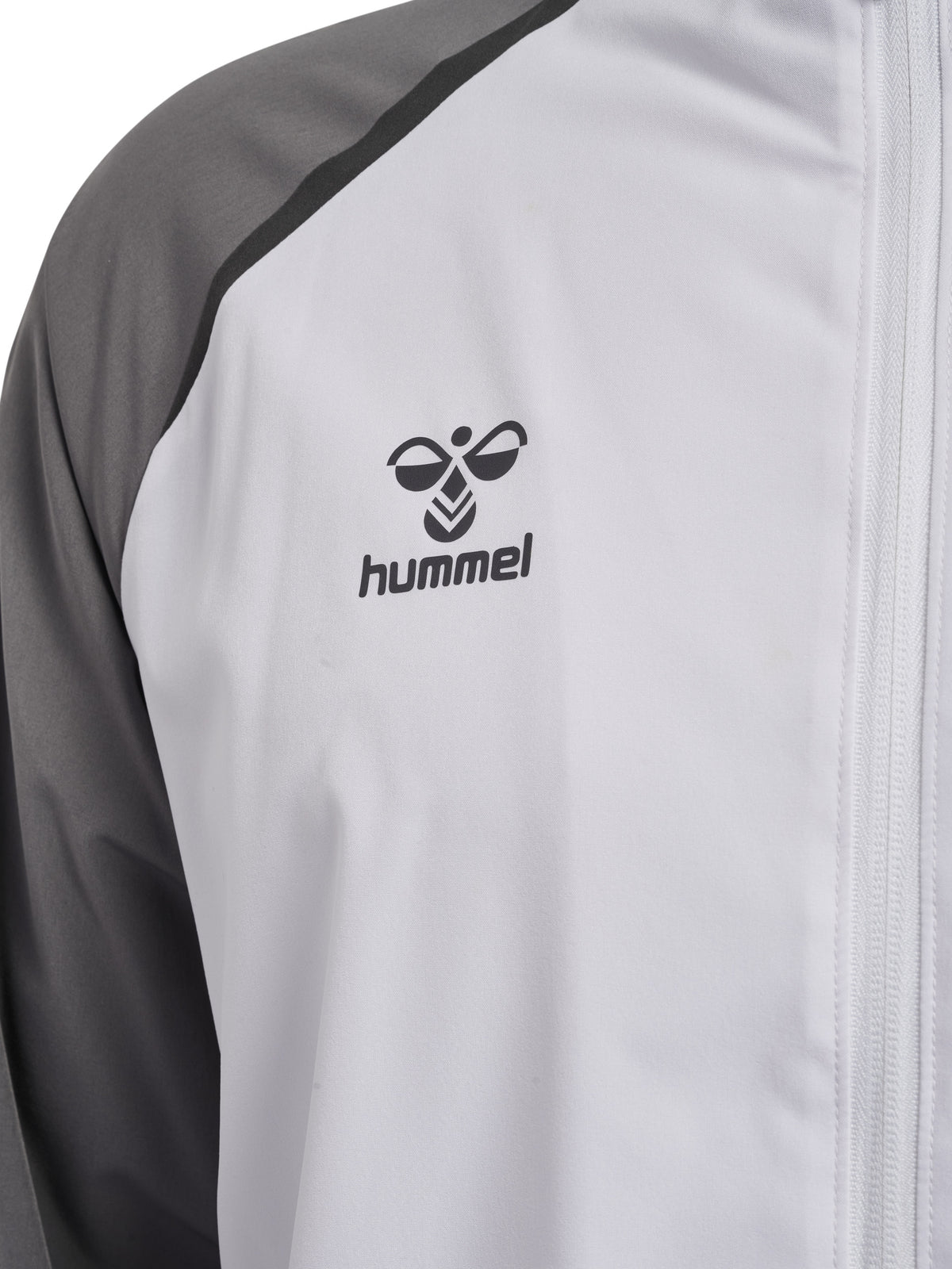 HUMMEL Lead 2.0 Woven Jacket (white/steel gray)