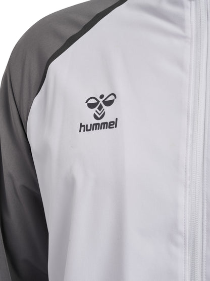 HUMMEL Lead 2.0 Woven Jacket (white/steel gray)