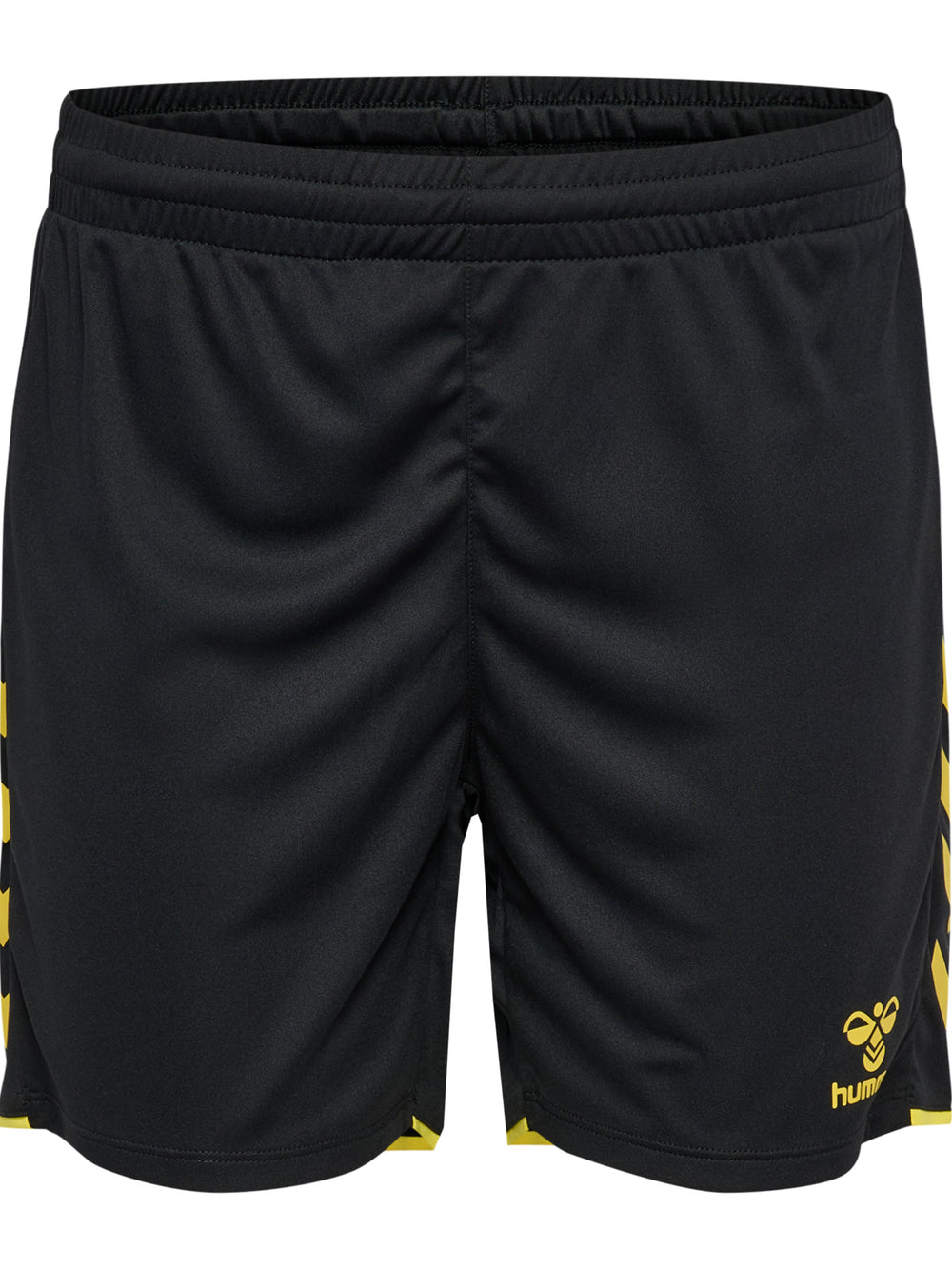 HUMMEL Core 2.0 Shorts Damen (black/blazing yellow)
