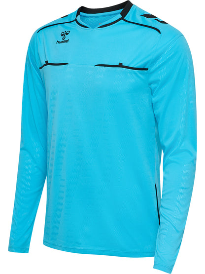 HUMMEL Referee Jersey L/S (neon blue)