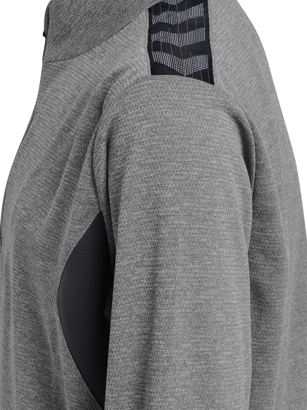 HUMMEL Authentic Half Zip Sweat Kind (grey melange)