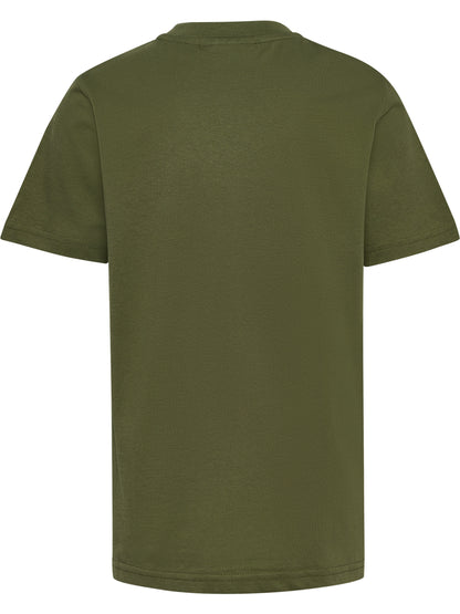HUMMEL Base T-Shirt S/S Kind (winter moss)