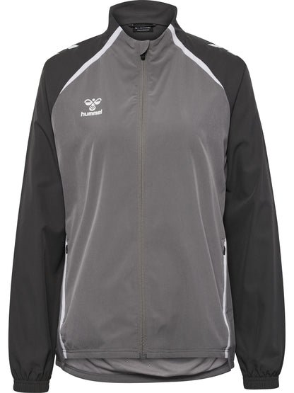 HUMMEL Lead 2.0 Woven Jacket Damen (steel gray/asphalt)