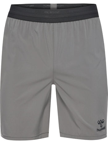 HUMMEL Pro Training Shorts Unisex Grau