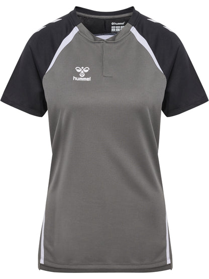 HUMMEL Lead 2.0 Polo Damen (steel gray/asphalt)