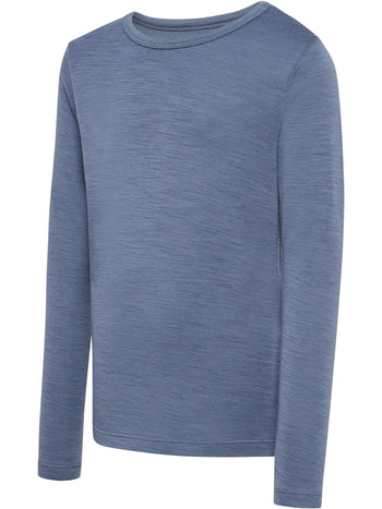 HUMMEL Wool T-Shirt L/S Kind (flint stone)