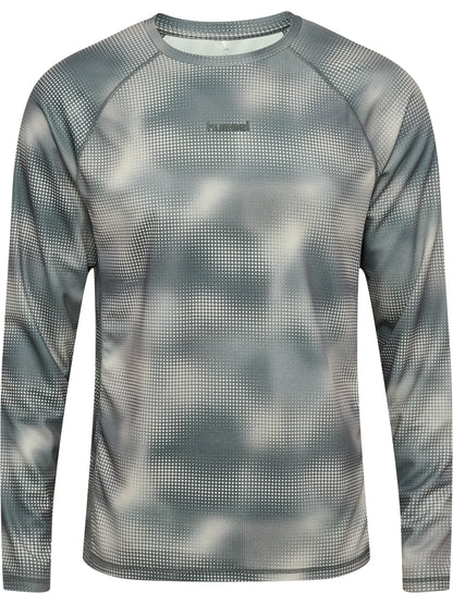 HUMMEL Momentum AOP T-Shirt S/S (ultimate gray)