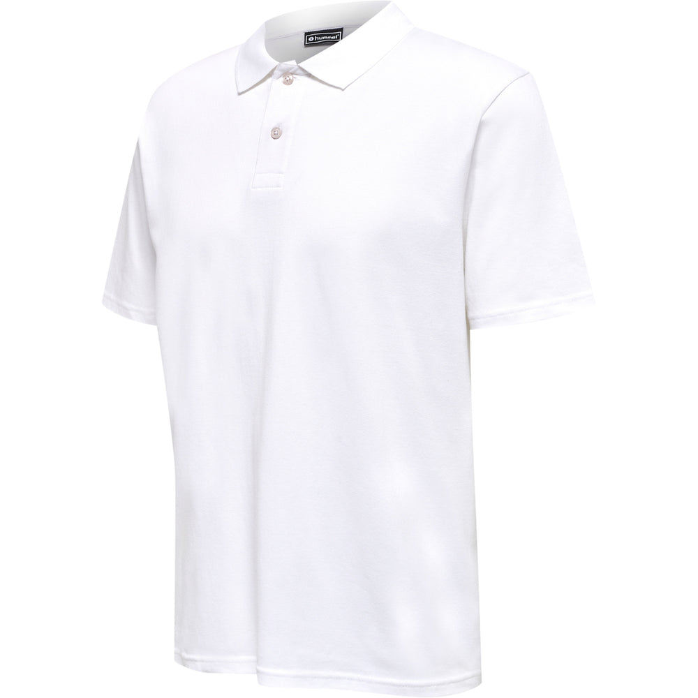 HUMMEL Red Classic Polo (white)