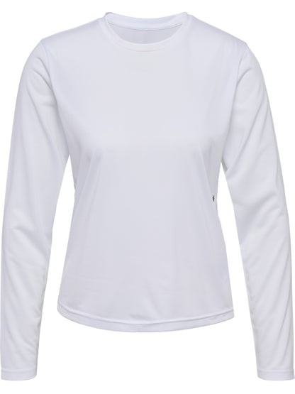 HUMMEL Pulse Workout T-Shirt L/S Damen (white)