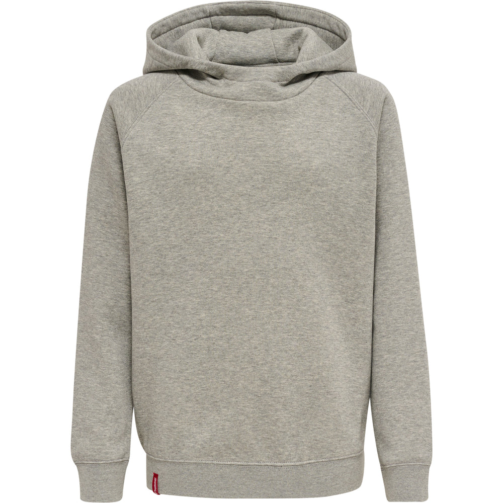 HUMMEL Red Classic Hoodie Kind (grey melange)