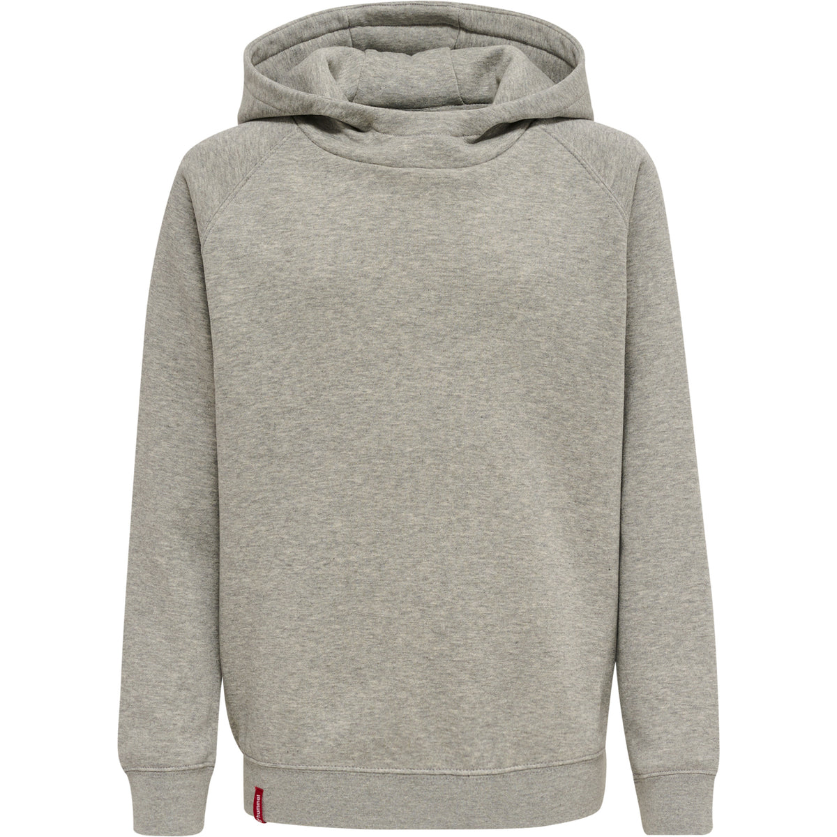 HUMMEL Red Classic Hoodie Kind (grey melange)
