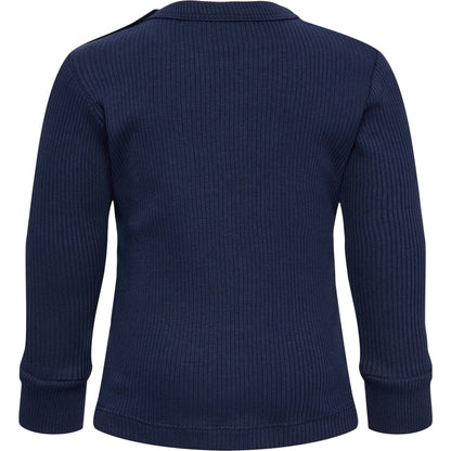 HUMMEL Sami T-Shirt L/S Kind (black iris)