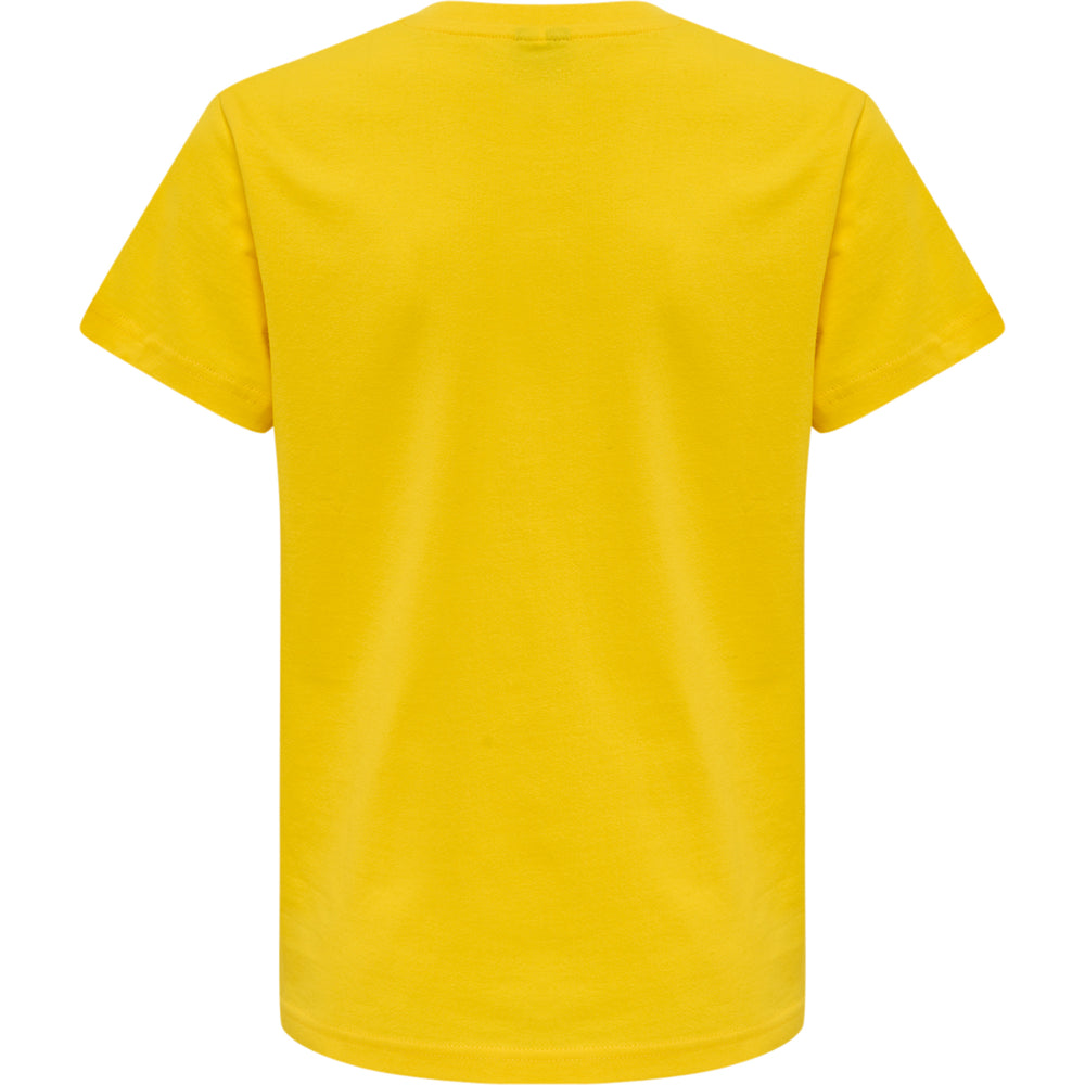 HUMMEL Red Basic T-Shirt S/S Kind (empire yellow)