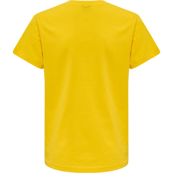 HUMMEL Red Basic T-Shirt S/S Kind (empire yellow)