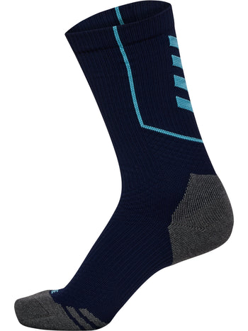HUMMEL Pro Training Socks Low Neon (marine/blue fish)