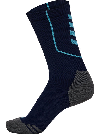 HUMMEL Pro Training Socks Low Neon (marine/blue fish)