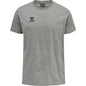 HUMMEL Move Grid Cotton T-Shirt S/S Herren Grau