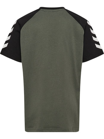 HUMMEL Logo T-Shirt S/S Kind (castor gray)