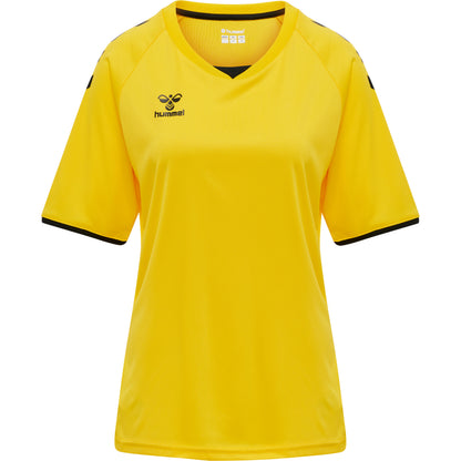 HUMMEL Core Volley Tee Wo Damen (blazing yellow)