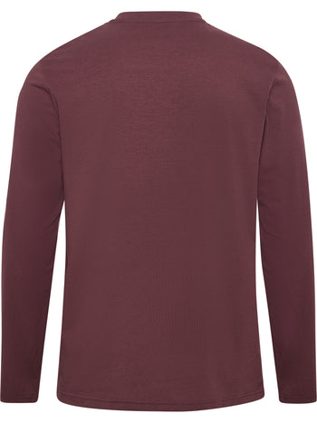 HUMMEL Defender T-Shirt L/S (catawba grape)
