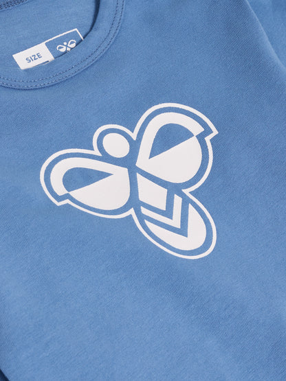 HUMMEL Mini Logo Body L/S Kind (dutch blue)