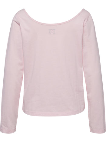 HUMMEL Soft Boat Neck T-Shirt L/S Damen (barely pink)