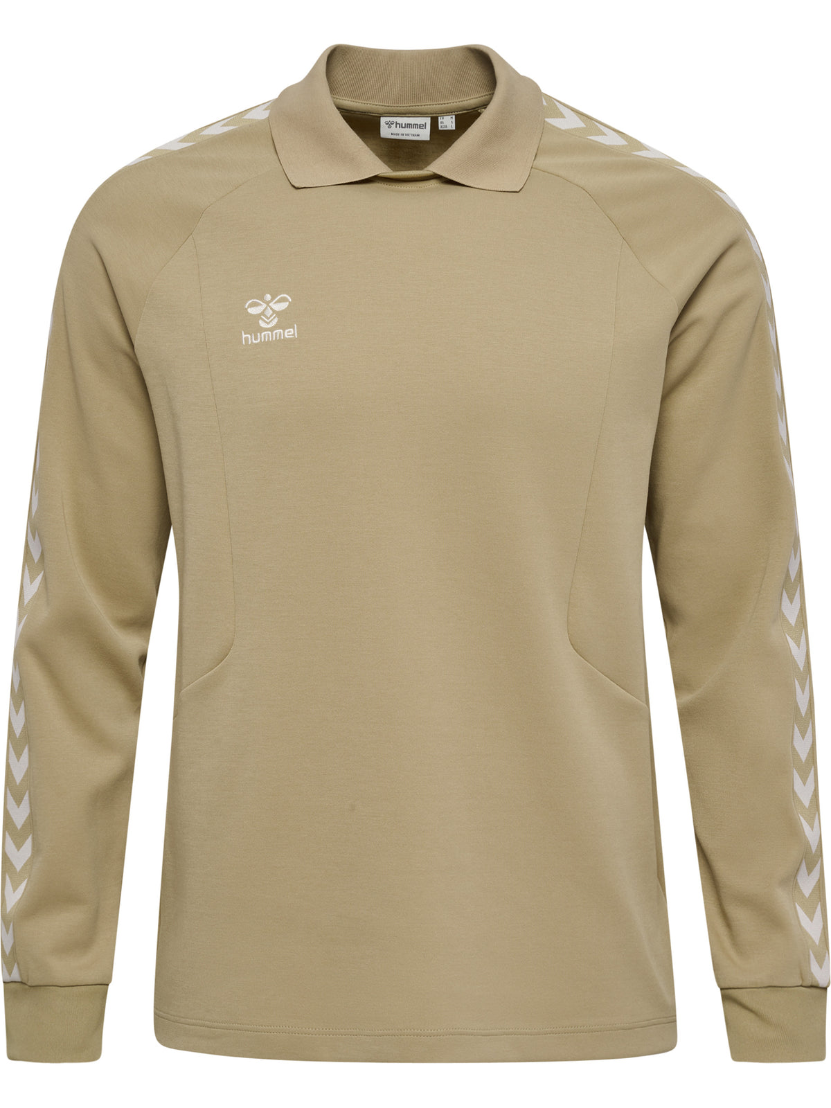 HUMMEL Root Polo L/S (cornstalk/cannoli creme)